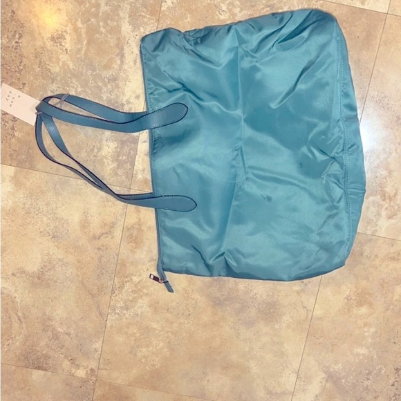 NWT 3pc travel bag: aqua Carry On Botkier Backpack - Picture 2 of 12